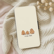 Gingerbread Plushies Quote Flip / Wallet Phone Case 5