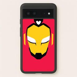 Metal Heart Hero Face Google Pixel 7 Case