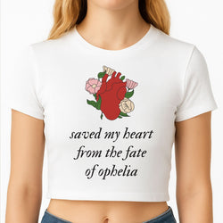 Saved My Heart Crop Top