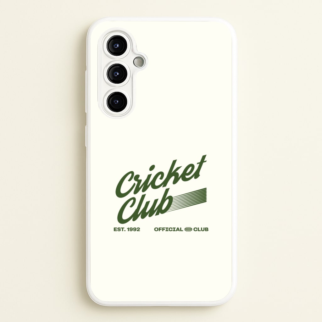 Official Cricket Club Galaxy A54 Case