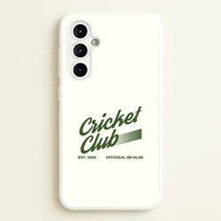 Official Cricket Club Galaxy A54 Case