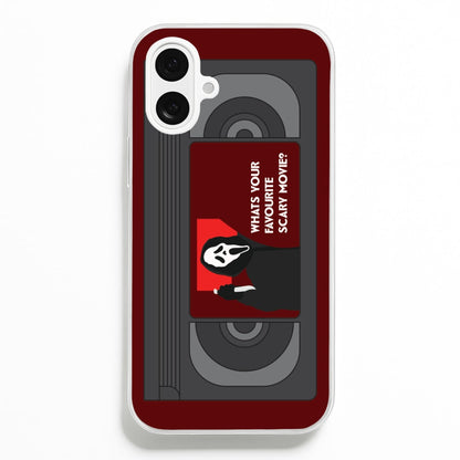 Horror Movie 7 VHS Tape iPhone 16 Plus Case