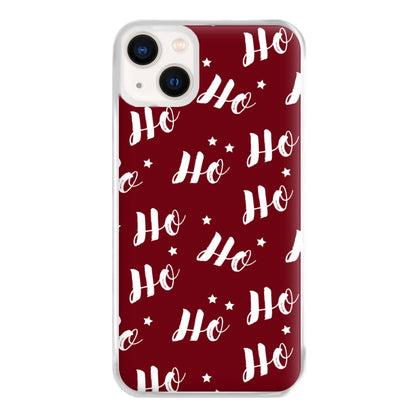 Ho Ho Ho Christmas Pattern Phone Case