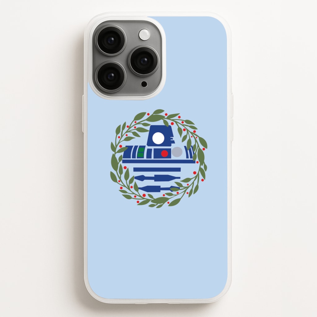 R2D2 Christmas Wreath Phone Case