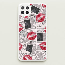 Front Page Kisses Galaxy A12 Case