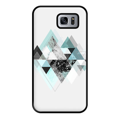 Triange Marble Pattern Phone Case