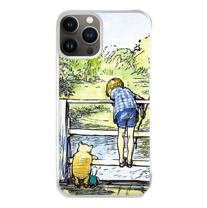 Winnie & Christopher Robin Phone Case