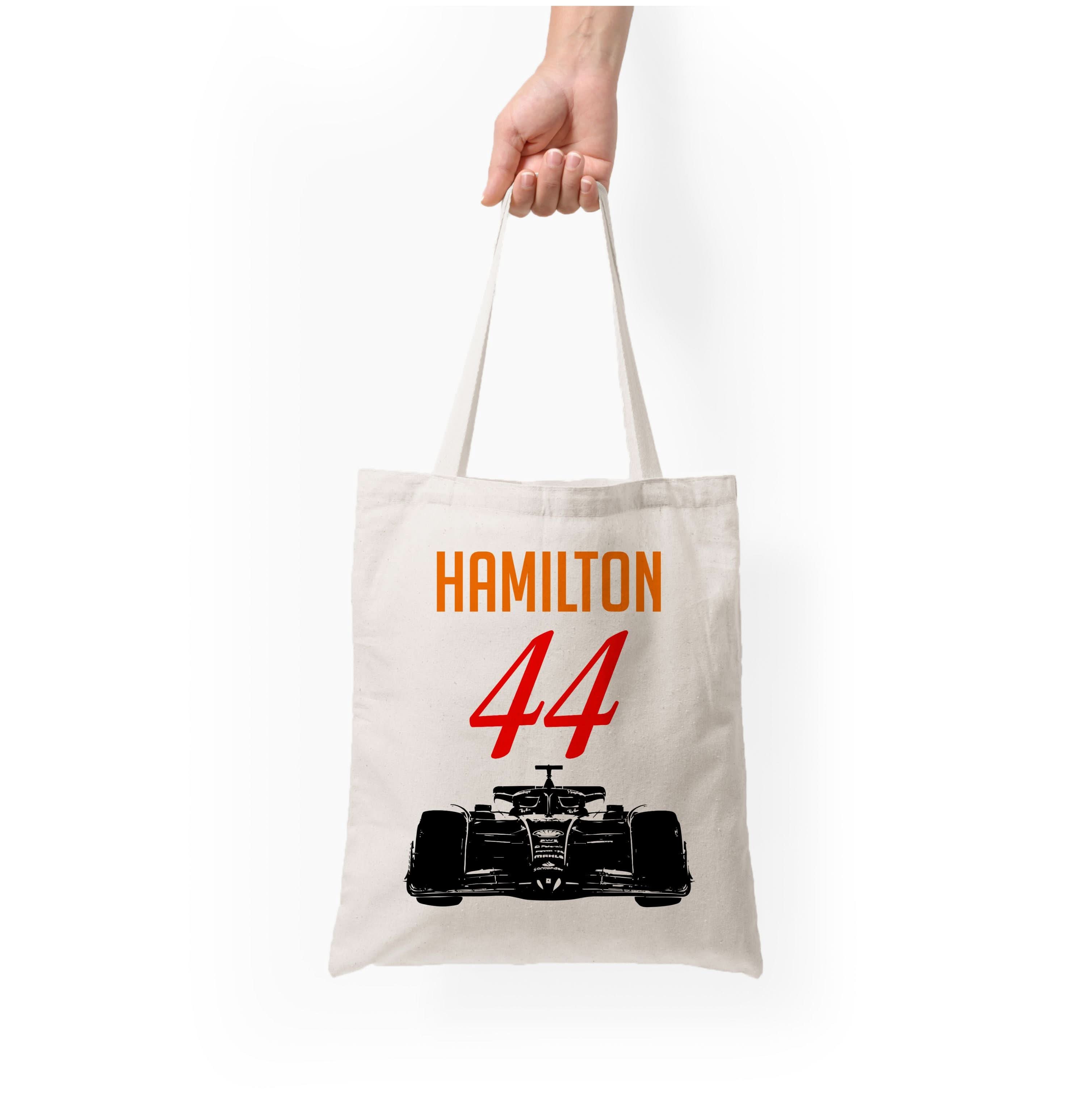 F1 Car Hamilton Tote Bag