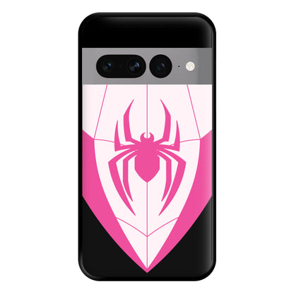 Pink And Black Spider Costume Google Pixel 7 Pro Case
