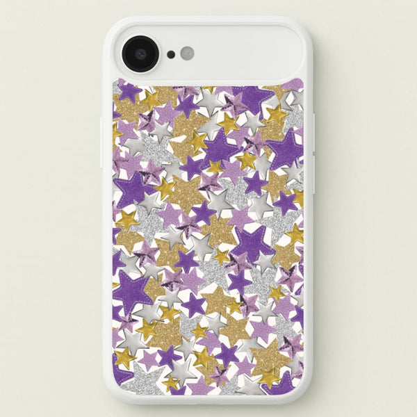Mauve Stars Collage  iPhone 17 Air Case