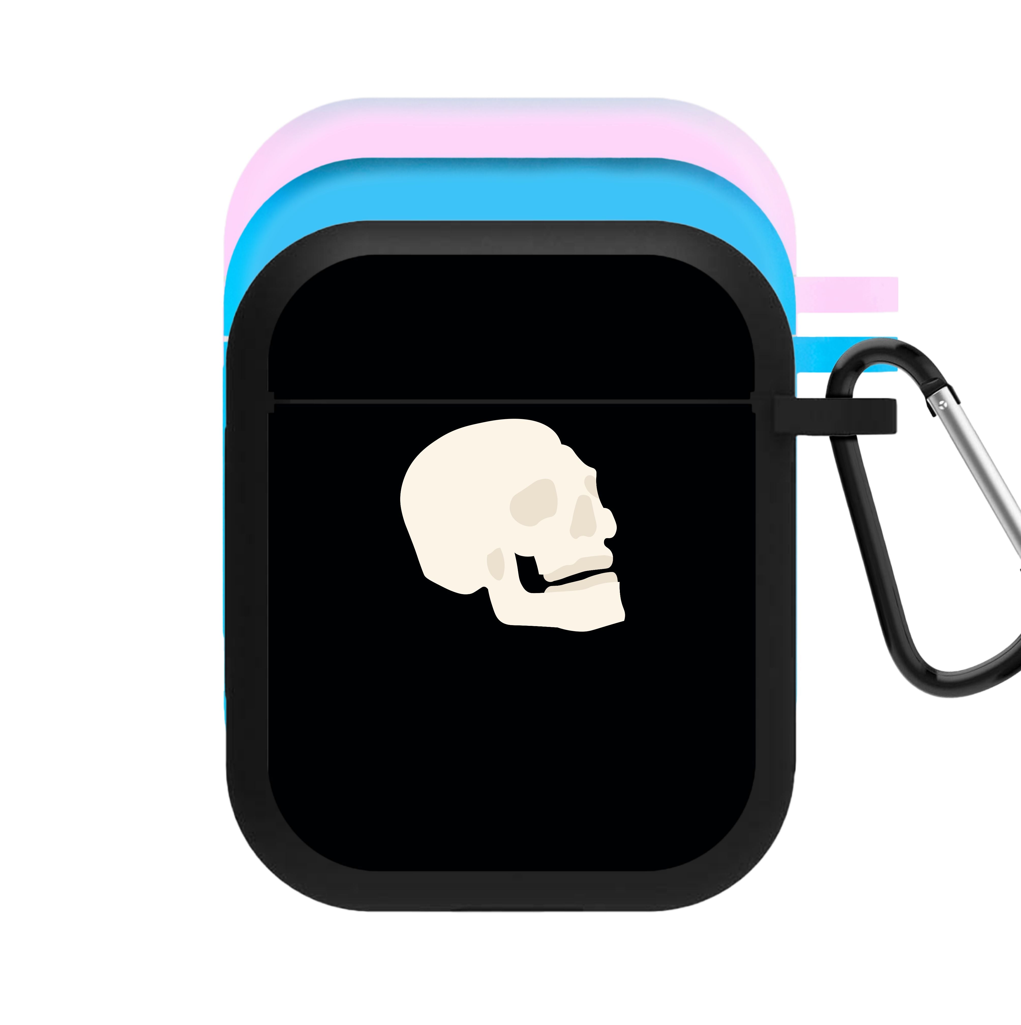 Skull Outline - Halloween AirPods Case