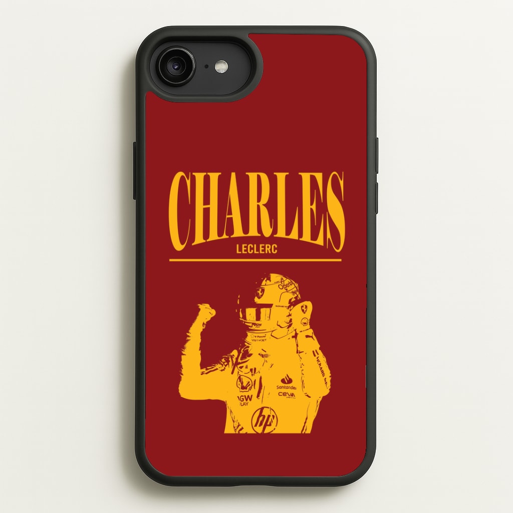 Charles Red And Gold iPhone 6 Plus / 7 Plus / 8 Plus Case