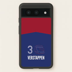 Verstappen Helmet 2026 Google Pixel 8a Case