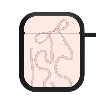 Pink Ribbon AirPods Case