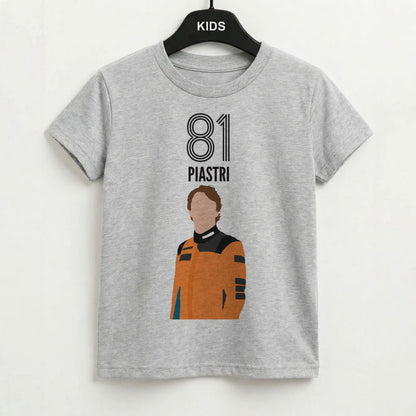 Piastri 2026 Grey Kids T-Shirt