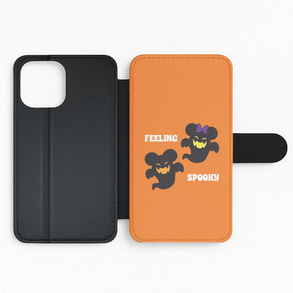 Feeling Spooky Mouse Ghosts Flip Phone Case