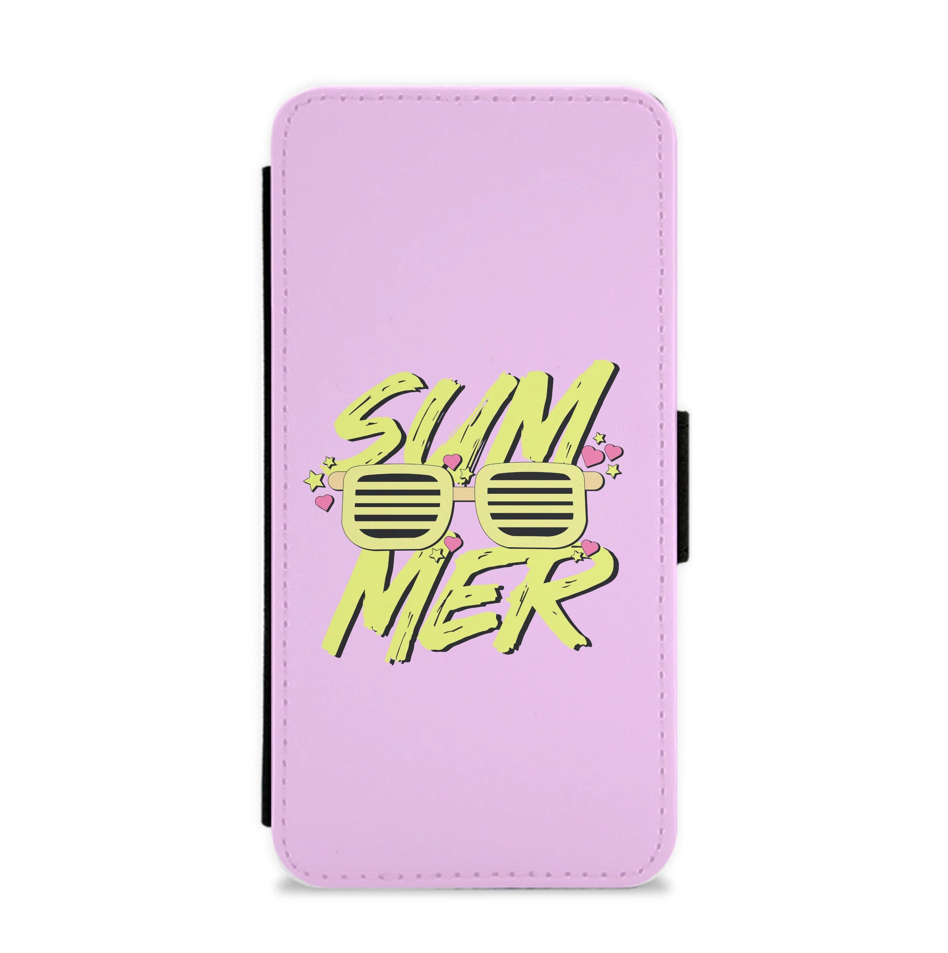 Summer Glasses - Summer Flip / Wallet Phone Case