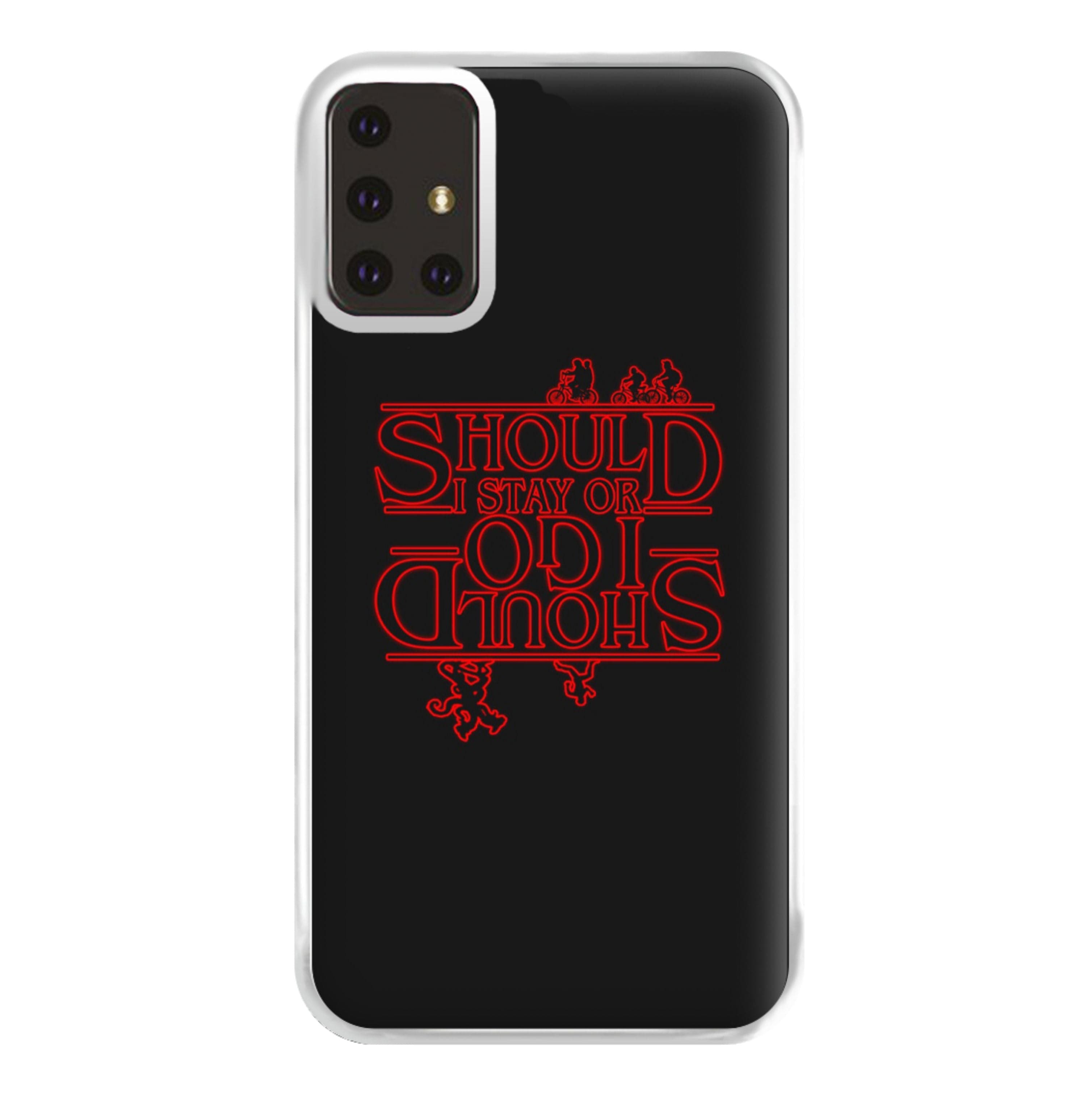 Should I Stay Or Should I Go Upside Down Phone Case