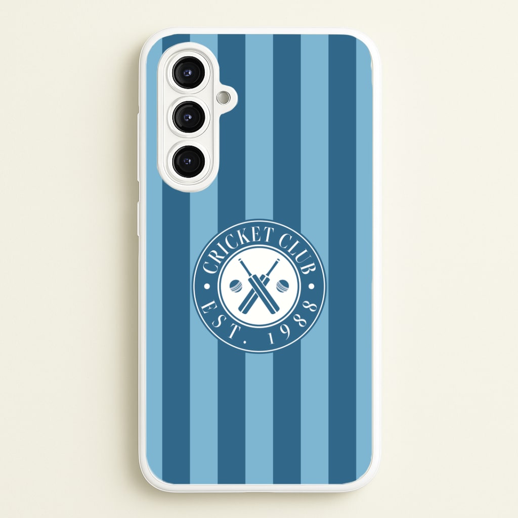Stripey Cricket Badge Galaxy A16 Case