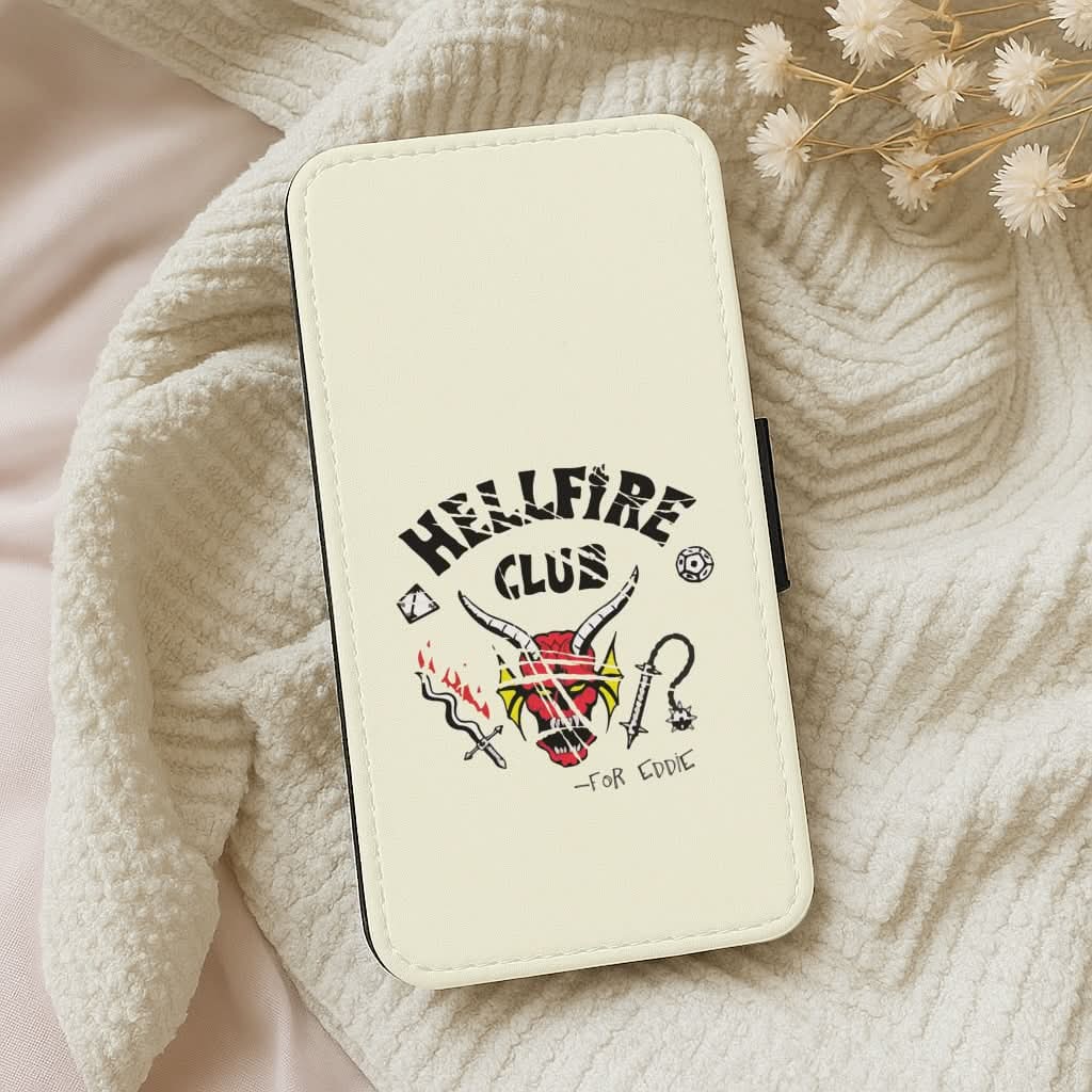 Torn Hellfire Club Leather Phone Case