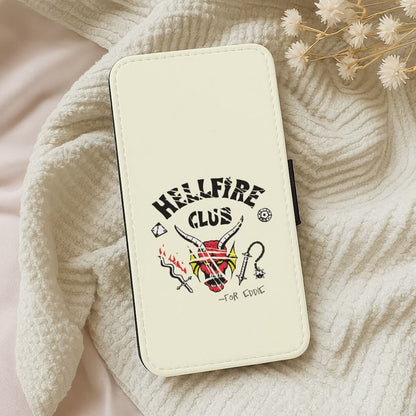 Torn Hellfire Club Leather Phone Case