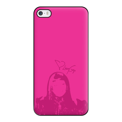 Pink Gaga Silhouette  iPhone 5 / 5s / SE 2016 Case