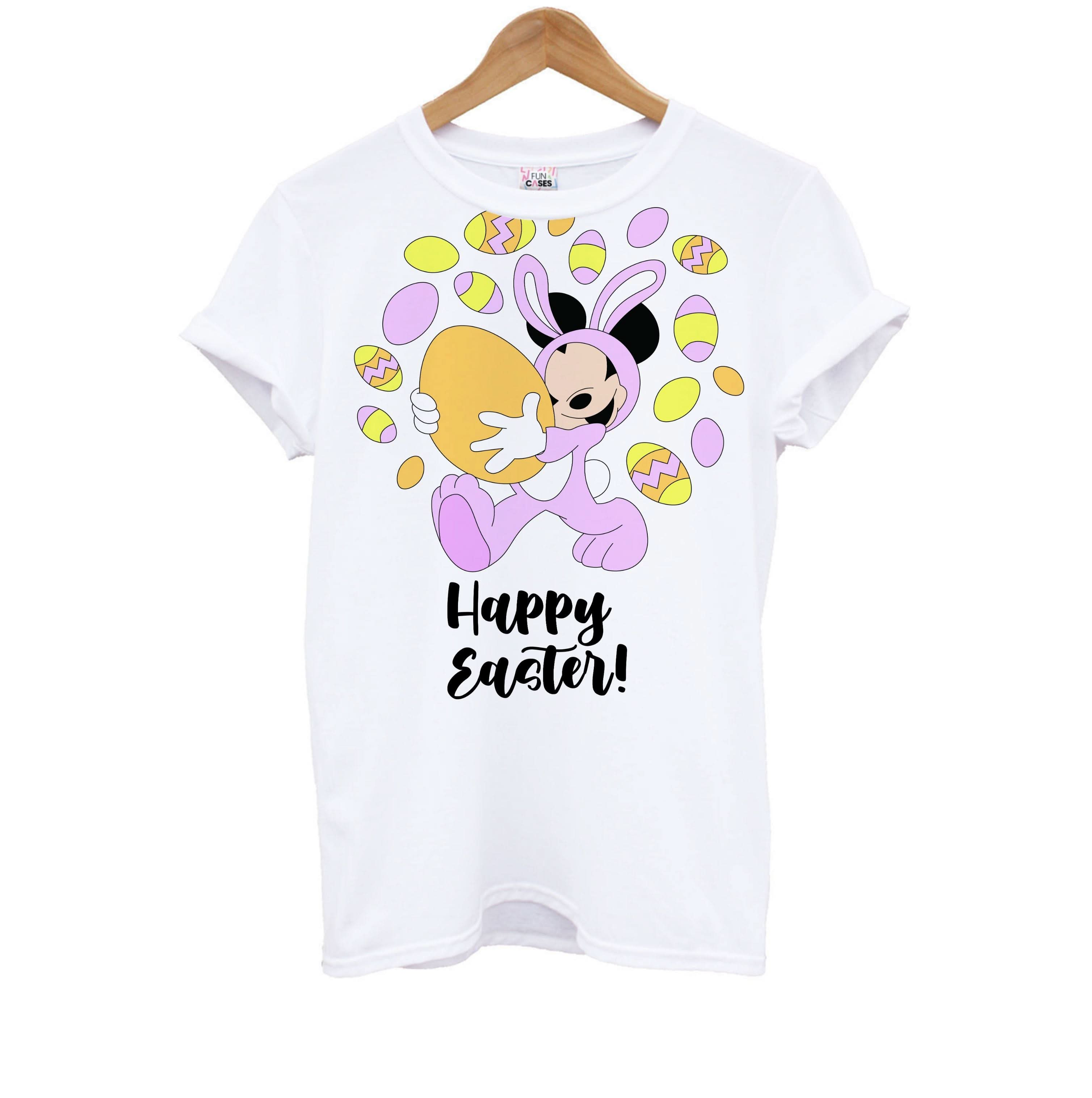 Happy Easter Pink  Kids T-Shirt