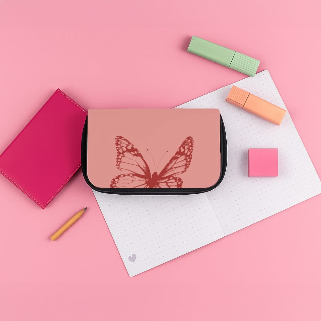 Embrace Change Butterfly Pencil Case
