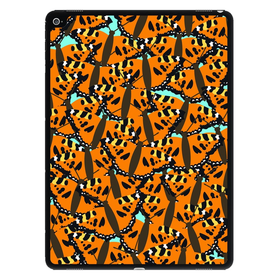 Orange Butterfly - Butterfly Patterns iPad Case