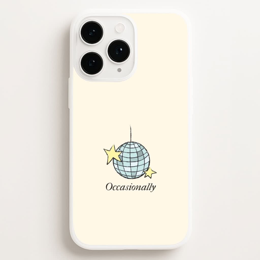 Ocasionally Discoball Phone Case