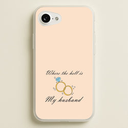 WTHIMH Cartoon Rings iPhone 16e Case