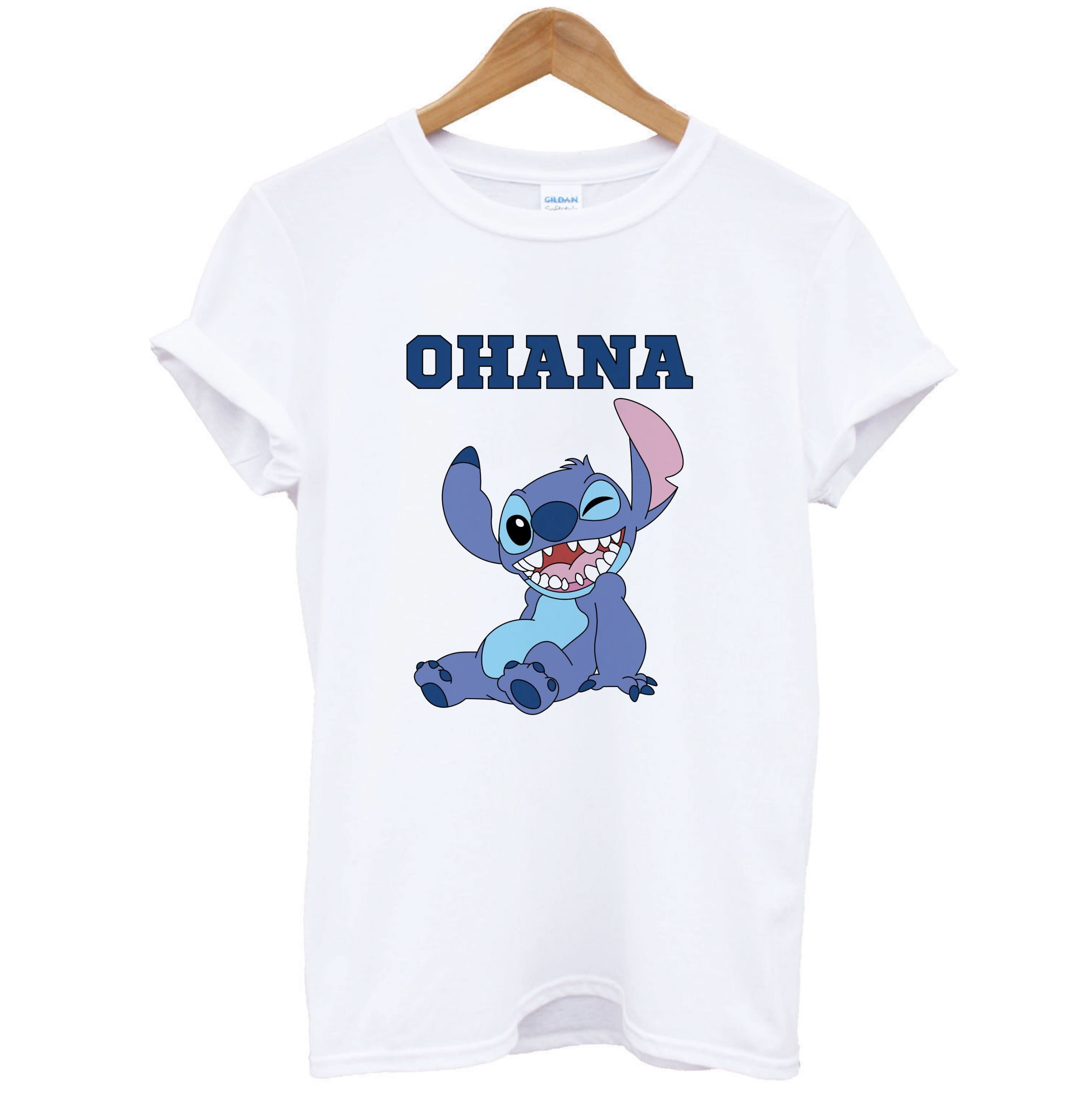 Blue Alien Ohana T-Shirt