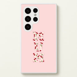Floral Varsity Mum Galaxy S24 Ultra Case