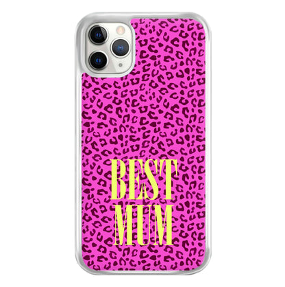 Best Mum Leopard Print Phone Case