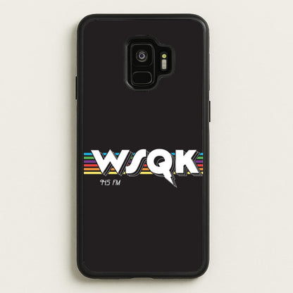 WSQK Radio Galaxy S9 Case