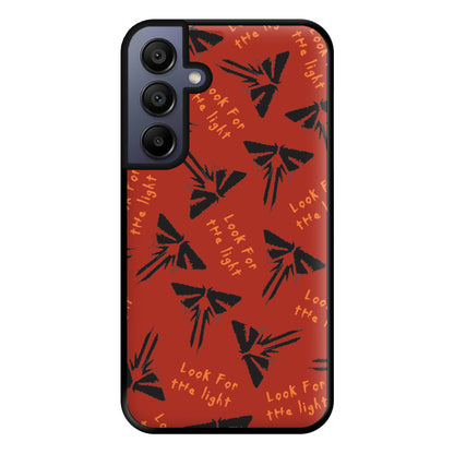 Look For The Light Firefly Pattern Galaxy A15 Case