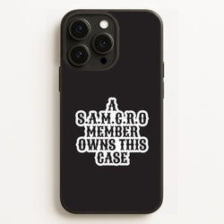 SAMCRO Member iPhone 16 Pro Max Case