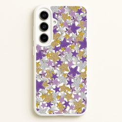 Mauve Stars Collage  Galaxy A56 Case
