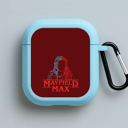 Blue And Red Max Blue AirPods Case
