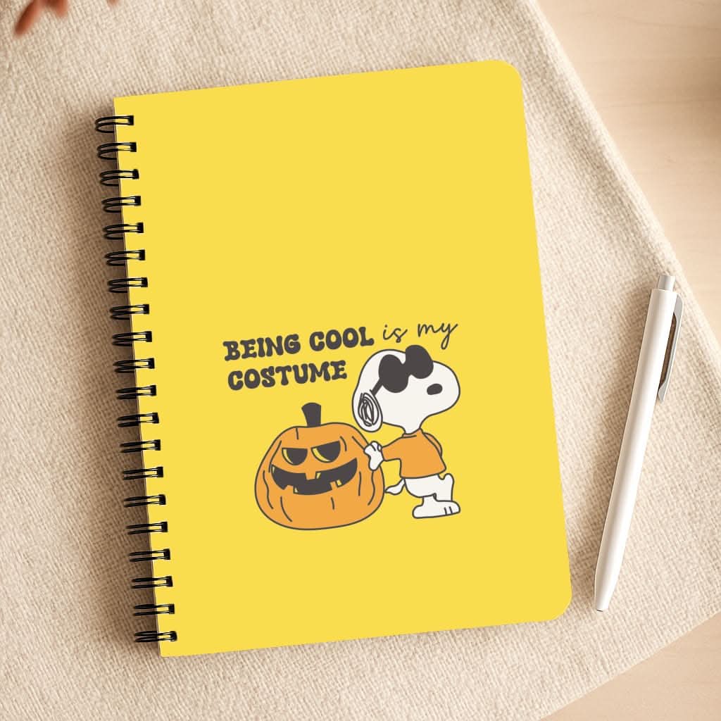 Being Cool Is My Costume Notepad