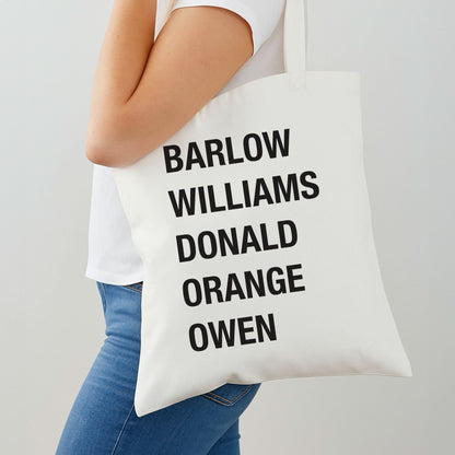 Take Band Members Names Shoulder Bag