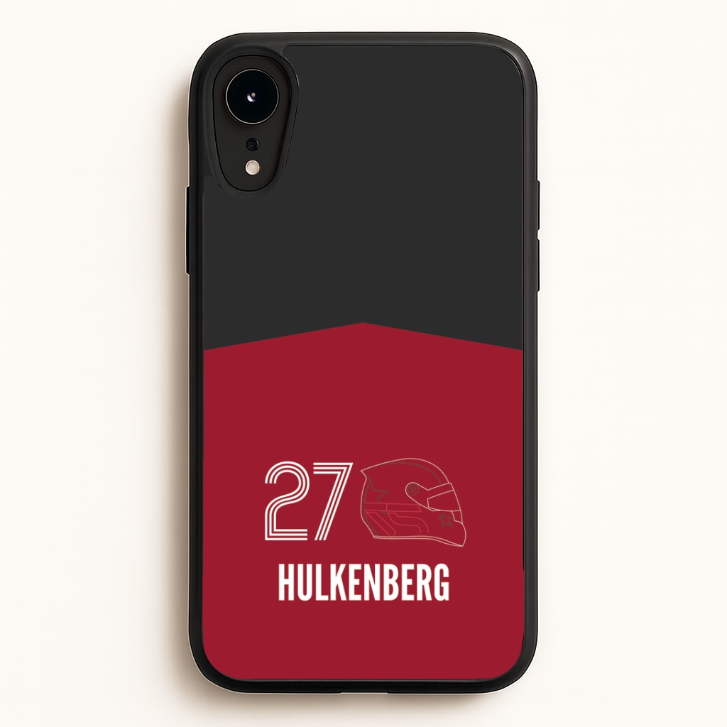 Hulkenberg Helmet 2026 iPhone XR Case