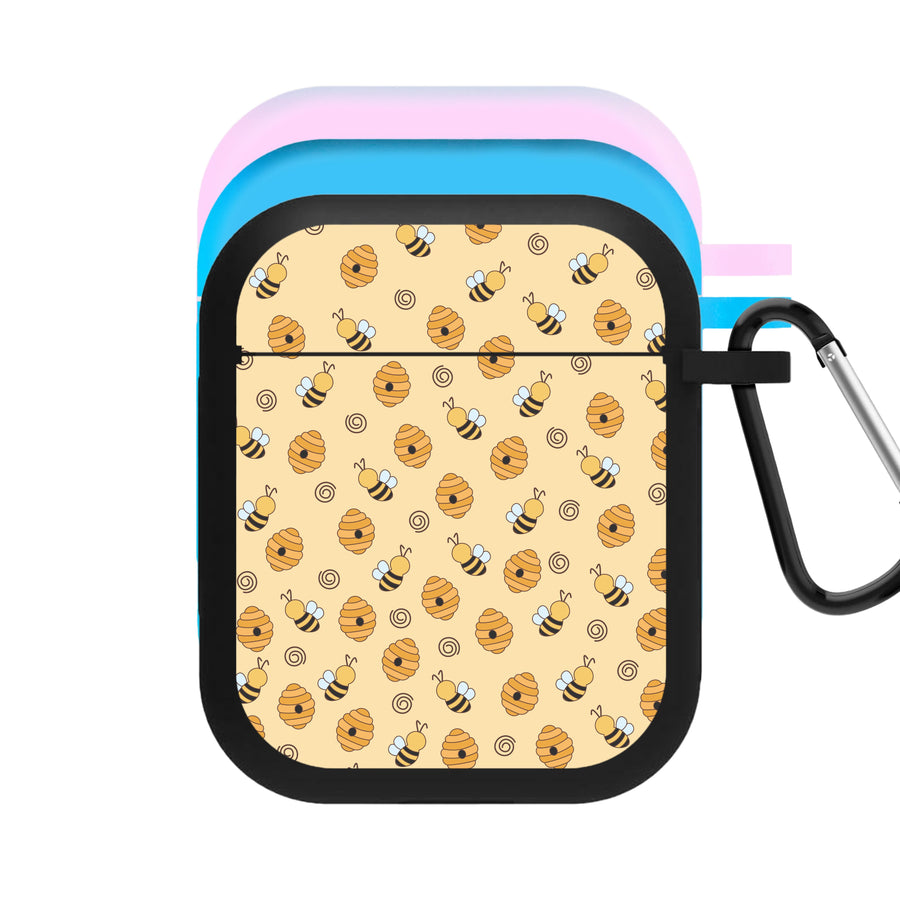 Honey Bees - Spring Patterns AirPods Case
