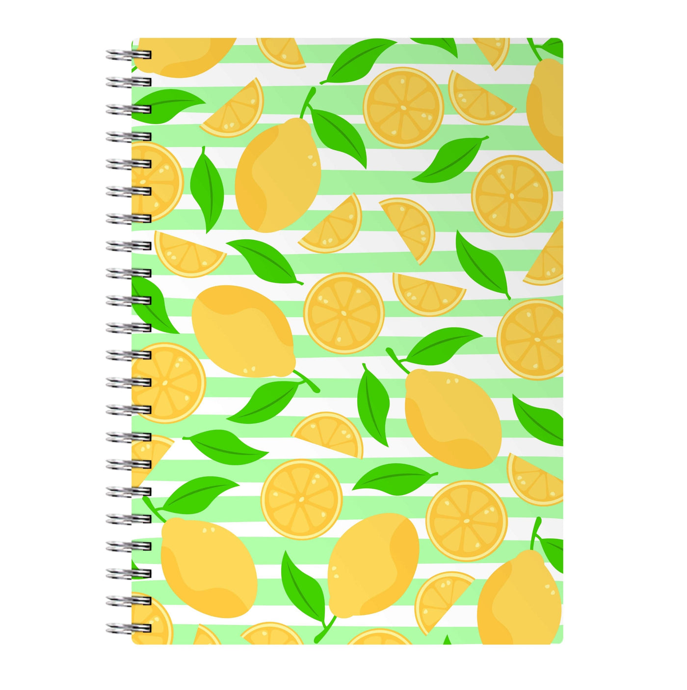 Lemons Pattern - Summer Notebook