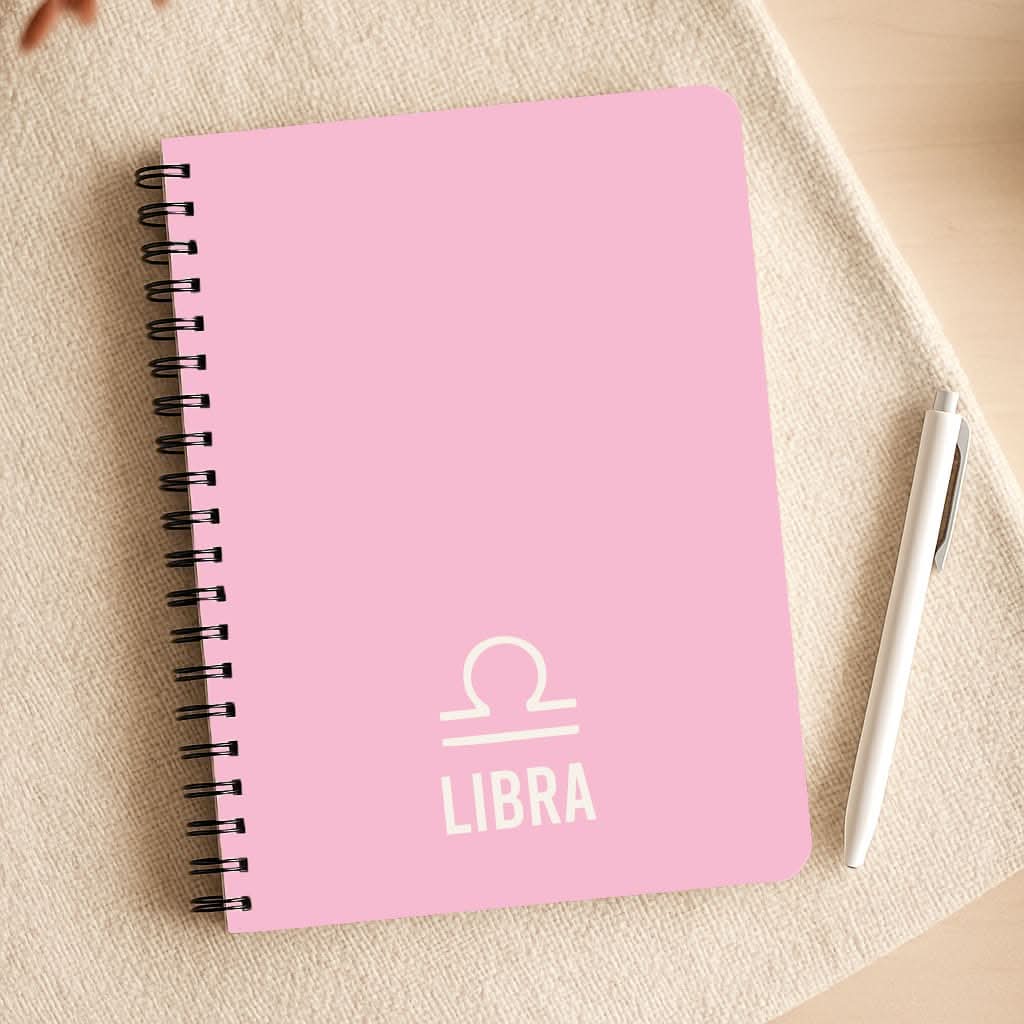 Libra Pastel Zodiac Notepad