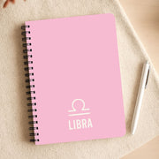 Libra Pastel Zodiac Notebook 3