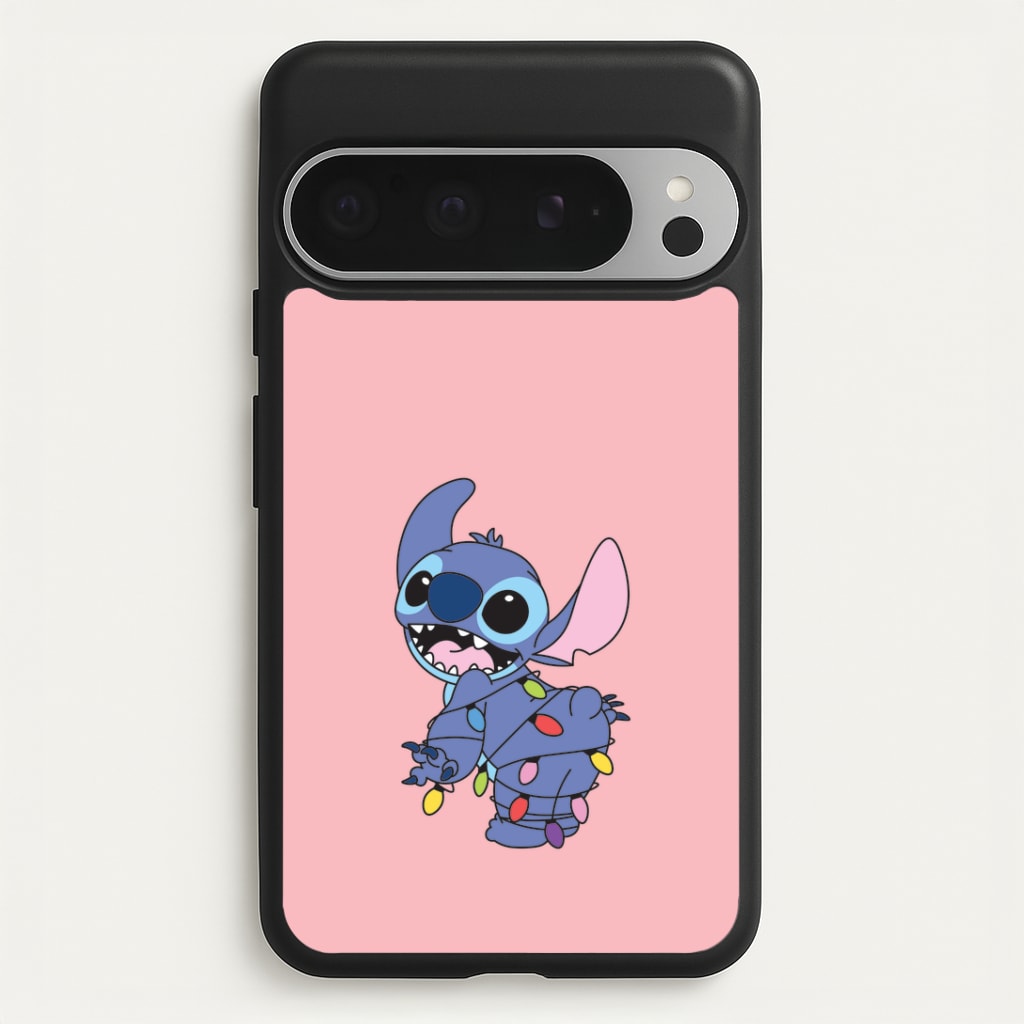 Cute Blue Alien Fairylights Google Pixel 9 Pro XL Case