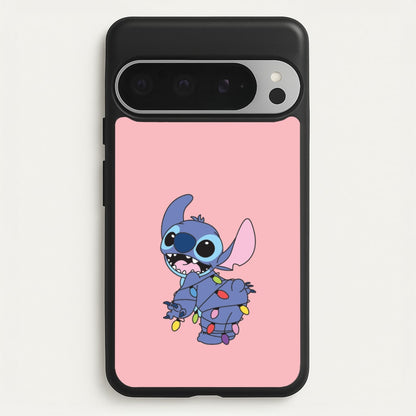 Cute Blue Alien Fairylights Google Pixel 9 Pro XL Case