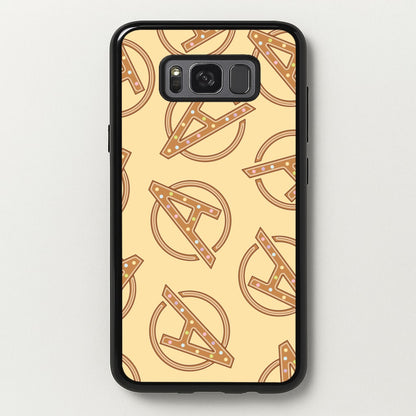 Superhero Team Gingerbread Pattern Galaxy S8 Case