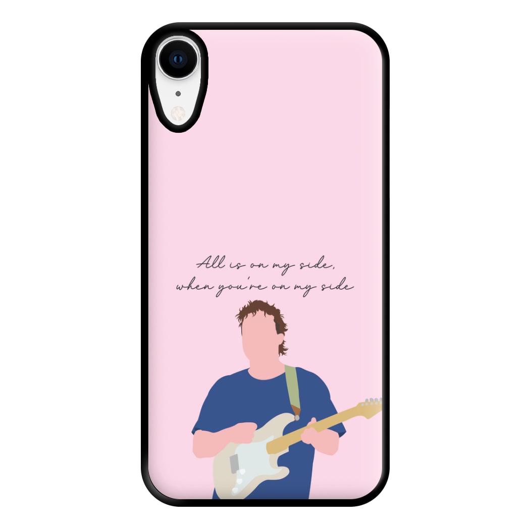 All Is On My Side Pink iPhone XR Case